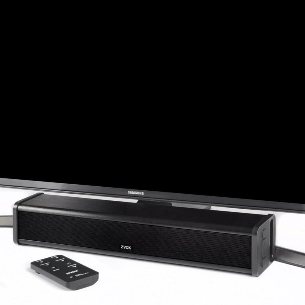 ZVOX Dialogue Clarifying Sound Bar with Patented Hearing Technology, Six Levels